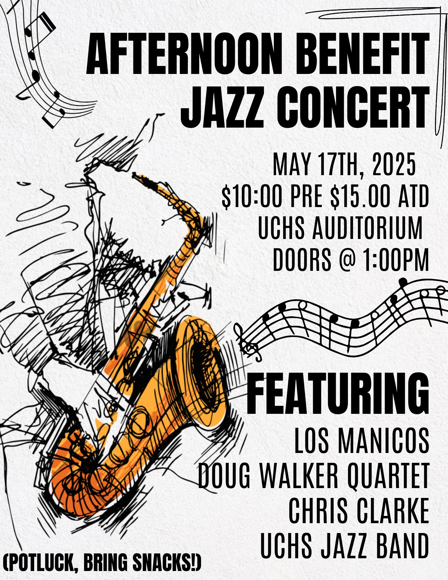 Doug Walker Quartet: UCHS Fundraiser